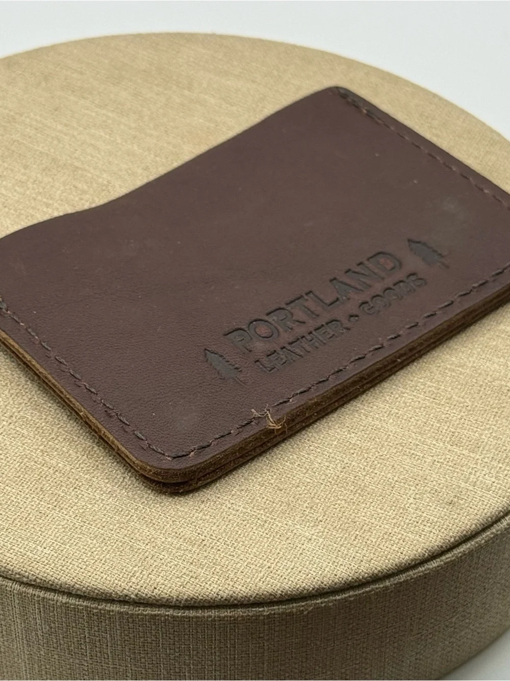 Portland Leather compact leather